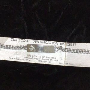 Vintage Cub Scout ID bracelet